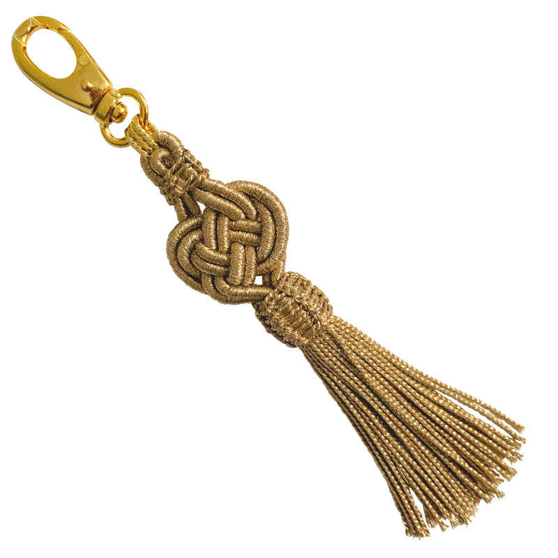 Moroccan Silk Tassel Bag Charm